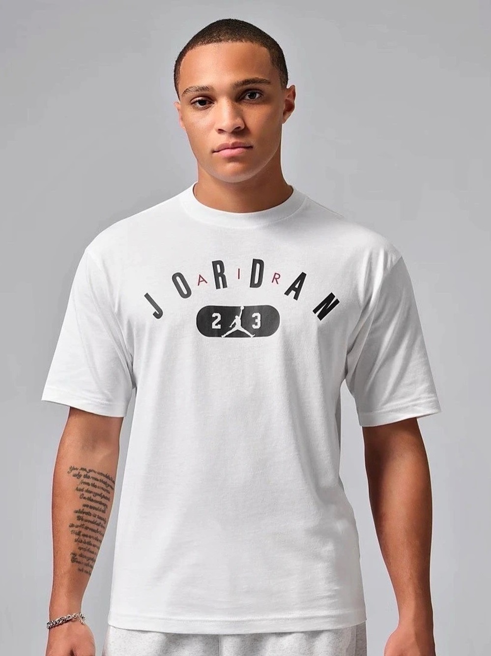 Jordan 23 Short Sleeve Tee in White NWT